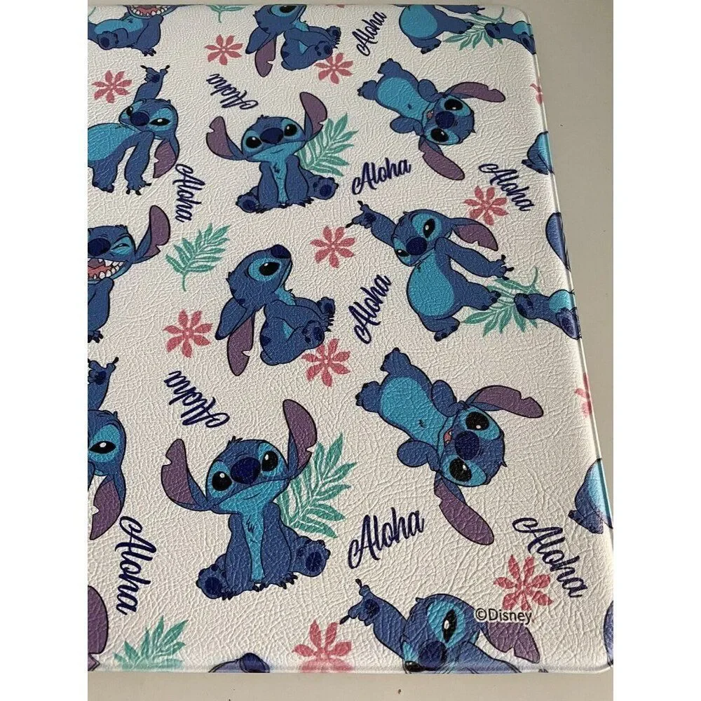 Disney Stitch Anti Fatigue Kitchen Mat 18 X 30”‎ Aloha Hibiscus Tropical NEW